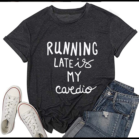Caslon Tops - Caslon “Running is my Cardio” tee shirt plus size 3X NEW